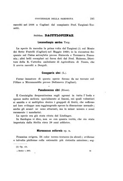 Redia giornale di entomologia pubblicato dalla R. Stazione di entomologia agraria