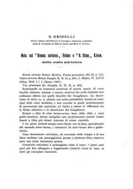 Redia giornale di entomologia pubblicato dalla R. Stazione di entomologia agraria