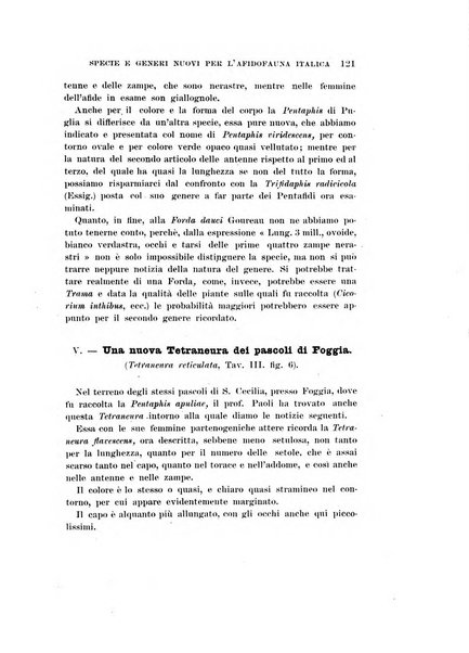 Redia giornale di entomologia pubblicato dalla R. Stazione di entomologia agraria