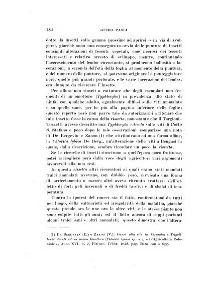 Redia giornale di entomologia pubblicato dalla R. Stazione di entomologia agraria