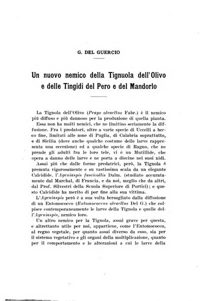 Redia giornale di entomologia pubblicato dalla R. Stazione di entomologia agraria