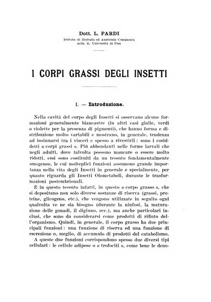 Redia giornale di entomologia pubblicato dalla R. Stazione di entomologia agraria