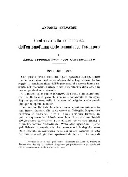 Redia giornale di entomologia pubblicato dalla R. Stazione di entomologia agraria