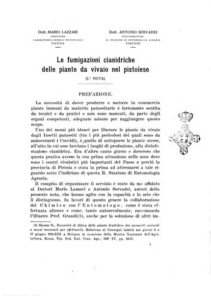 Redia giornale di entomologia pubblicato dalla R. Stazione di entomologia agraria