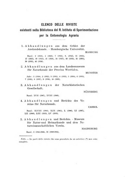 Redia giornale di entomologia pubblicato dalla R. Stazione di entomologia agraria