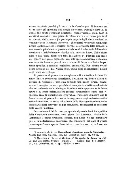 Redia giornale di entomologia pubblicato dalla R. Stazione di entomologia agraria