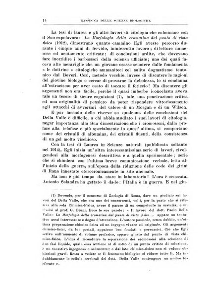 Rassegna delle scienze biologiche