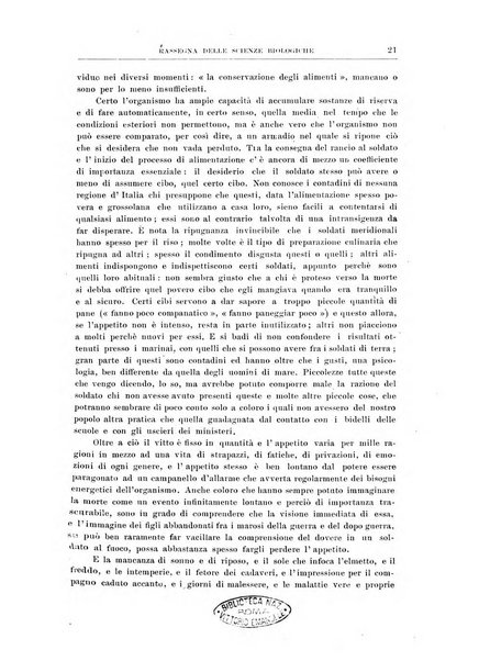 Rassegna delle scienze biologiche