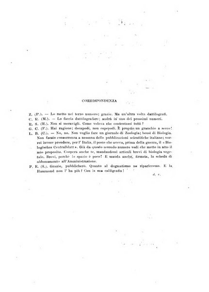 Rassegna delle scienze biologiche