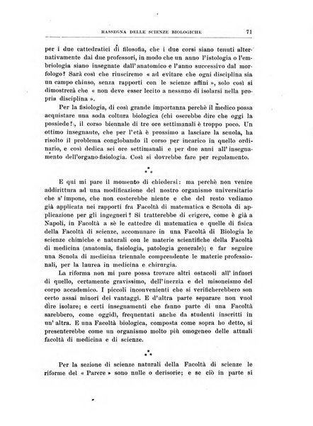 Rassegna delle scienze biologiche