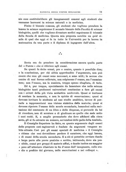 Rassegna delle scienze biologiche