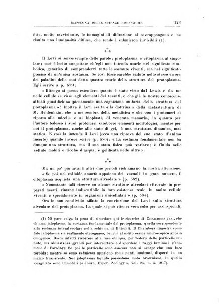 Rassegna delle scienze biologiche