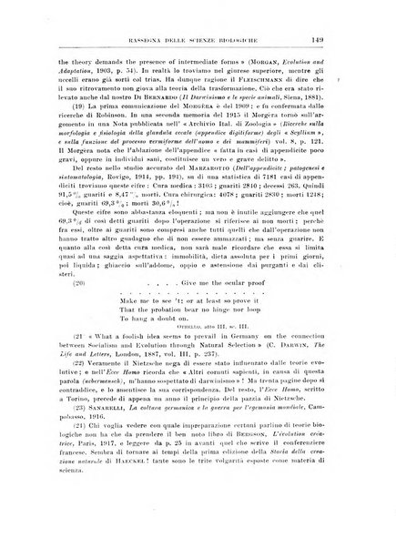 Rassegna delle scienze biologiche