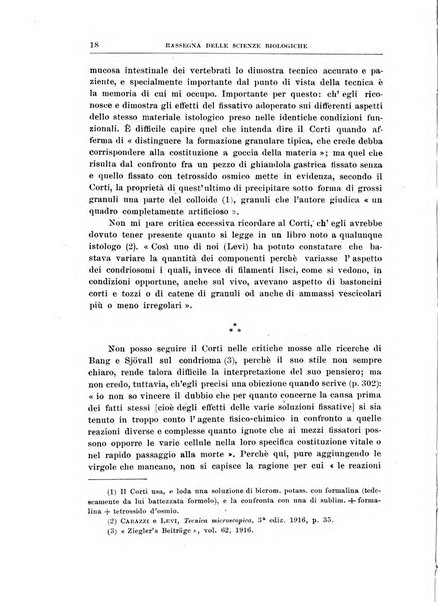 Rassegna delle scienze biologiche