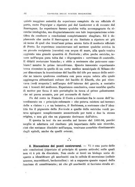 Rassegna delle scienze biologiche