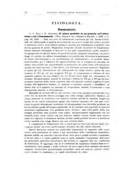 Rassegna delle scienze biologiche