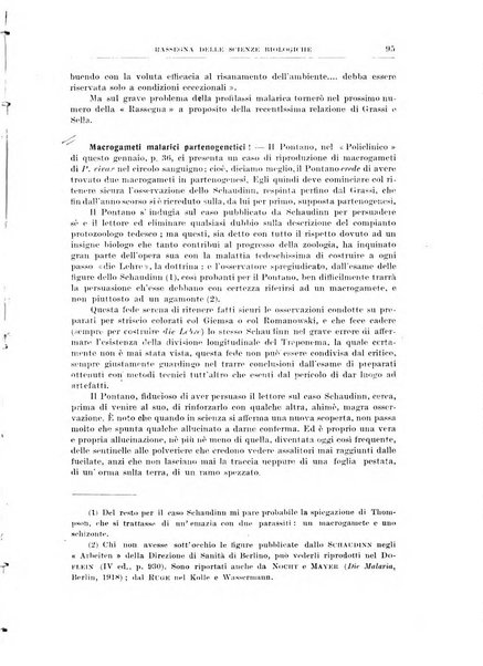 Rassegna delle scienze biologiche