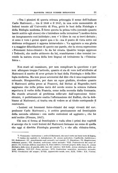 Rassegna delle scienze biologiche