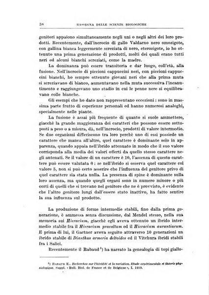 Rassegna delle scienze biologiche