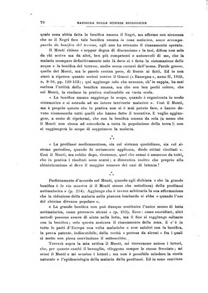 Rassegna delle scienze biologiche