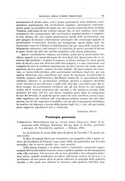 Rassegna delle scienze biologiche