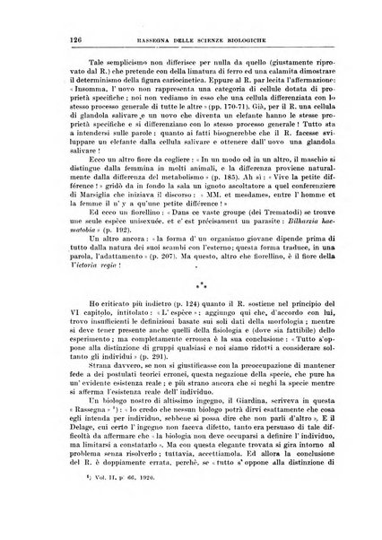 Rassegna delle scienze biologiche