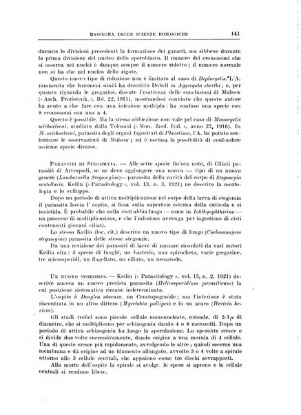 Rassegna delle scienze biologiche