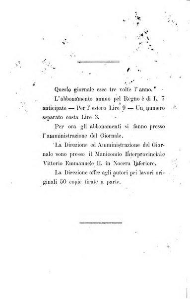 Il manicomio moderno giornale di psichiatria