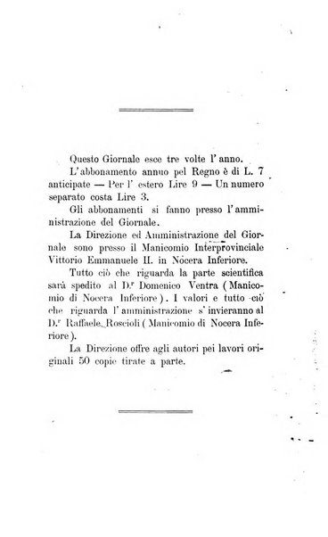 Il manicomio moderno giornale di psichiatria