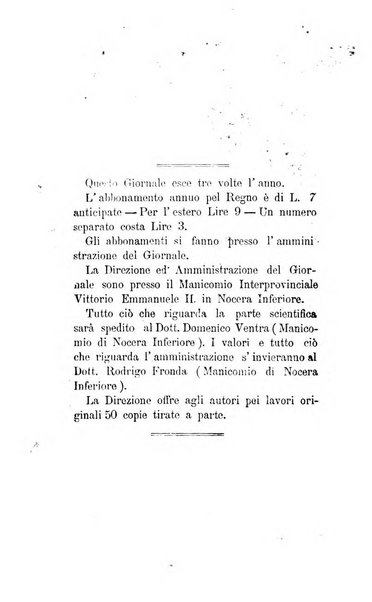 Il manicomio moderno giornale di psichiatria