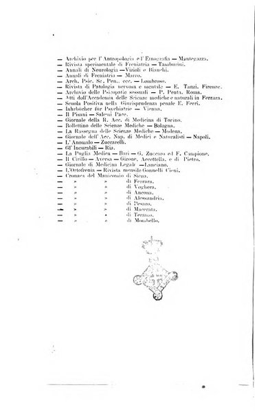 Il manicomio moderno giornale di psichiatria