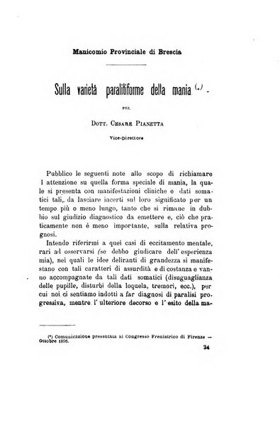 Il manicomio moderno giornale di psichiatria