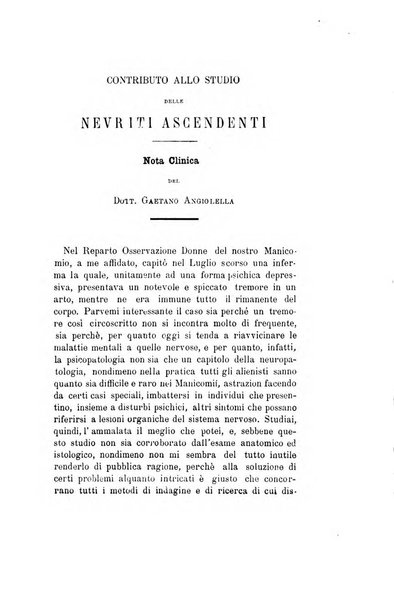 Il manicomio moderno giornale di psichiatria