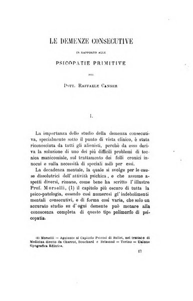 Il manicomio moderno giornale di psichiatria