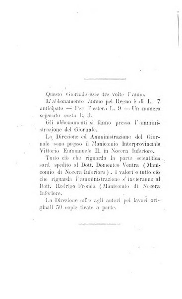 Il manicomio moderno giornale di psichiatria