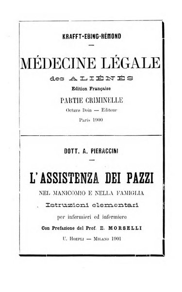 Il manicomio moderno giornale di psichiatria