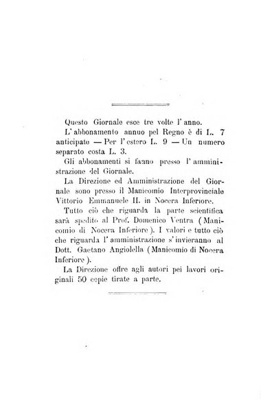 Il manicomio moderno giornale di psichiatria