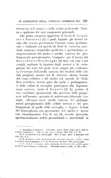 Il manicomio archivio di psichiatria e scienze affini