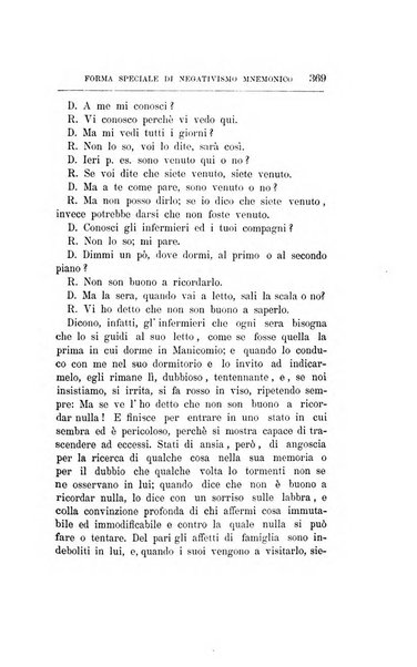 Il manicomio archivio di psichiatria e scienze affini