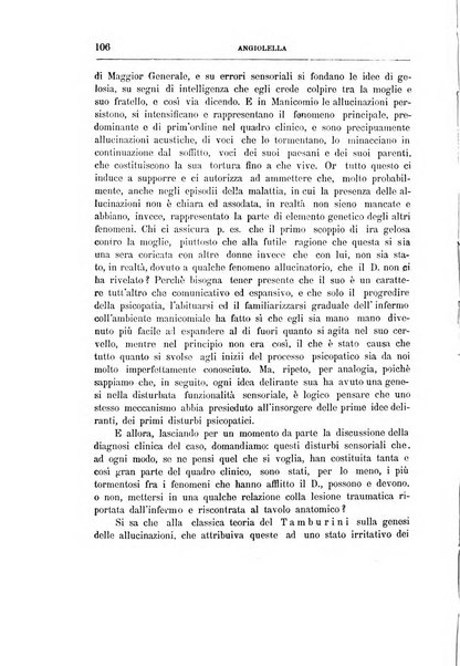 Il manicomio archivio di psichiatria e scienze affini