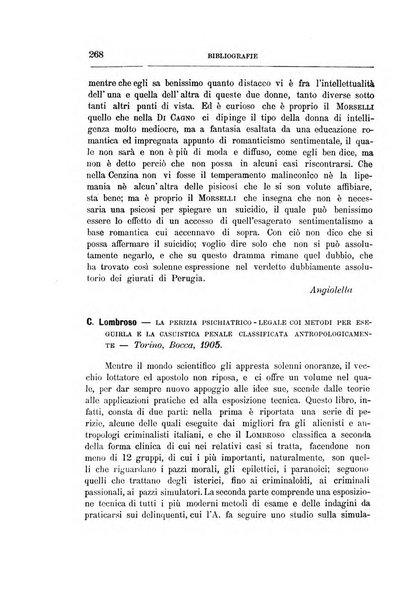 Il manicomio archivio di psichiatria e scienze affini