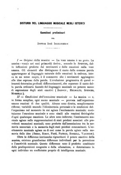 Il manicomio archivio di psichiatria e scienze affini