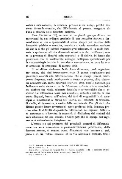 Il manicomio archivio di psichiatria e scienze affini