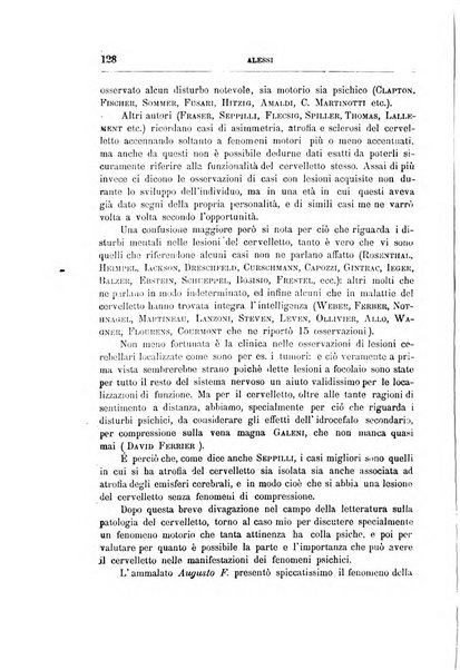 Il manicomio archivio di psichiatria e scienze affini