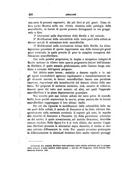 Il manicomio archivio di psichiatria e scienze affini