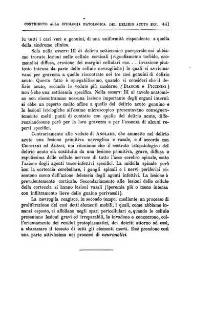 Il manicomio archivio di psichiatria e scienze affini