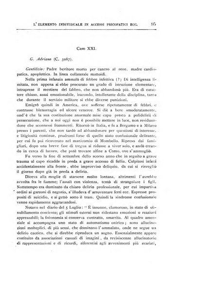 Il manicomio archivio di psichiatria e scienze affini