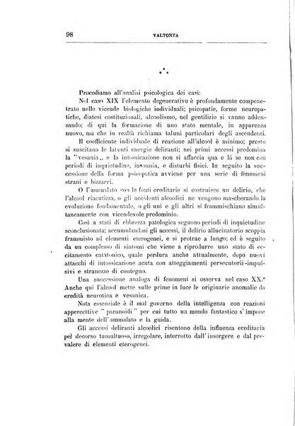 Il manicomio archivio di psichiatria e scienze affini