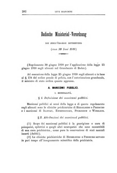 Il manicomio archivio di psichiatria e scienze affini