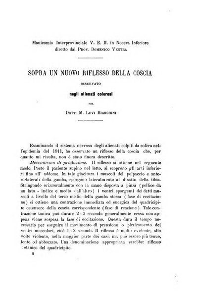 Il manicomio archivio di psichiatria e scienze affini